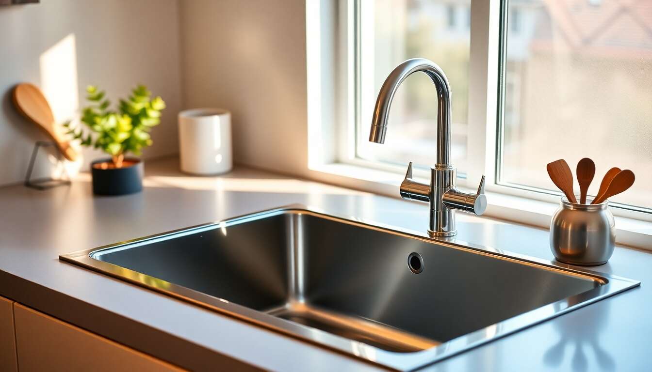 Evier de cuisine : lequel choisir pour un entretien facile ?