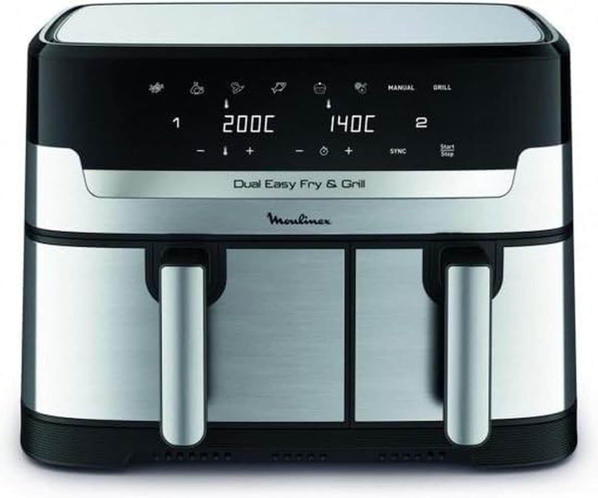 Test du Moulinex Dual Easy Fry & Grill YY5233FB