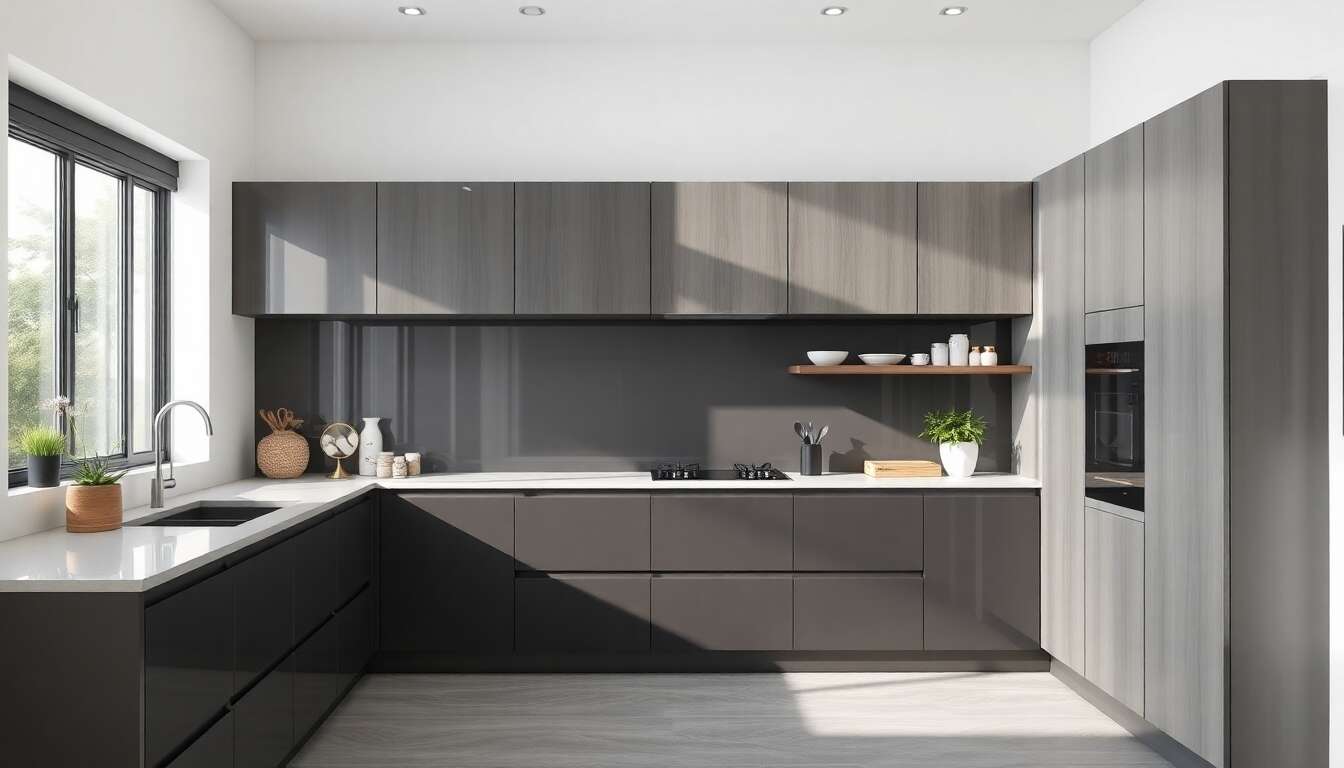 Cuisine Brillant Ou Mat