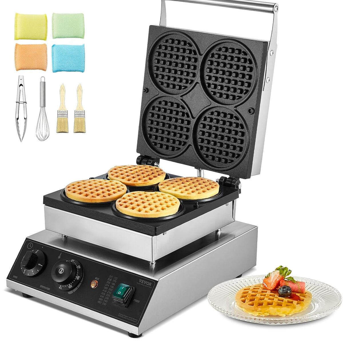 Test du gaufrier commercial VEVOR : efficacité et performance