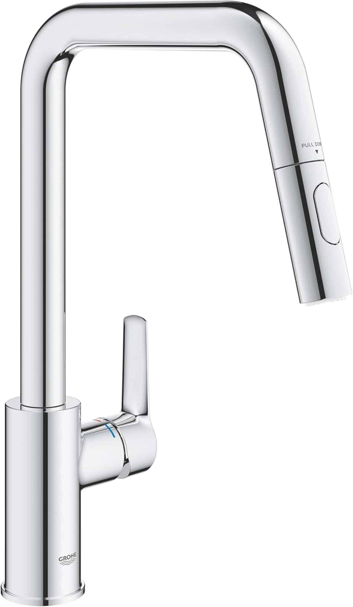 Test du mitigeur cuisine Grohe Start avec douchette extractible