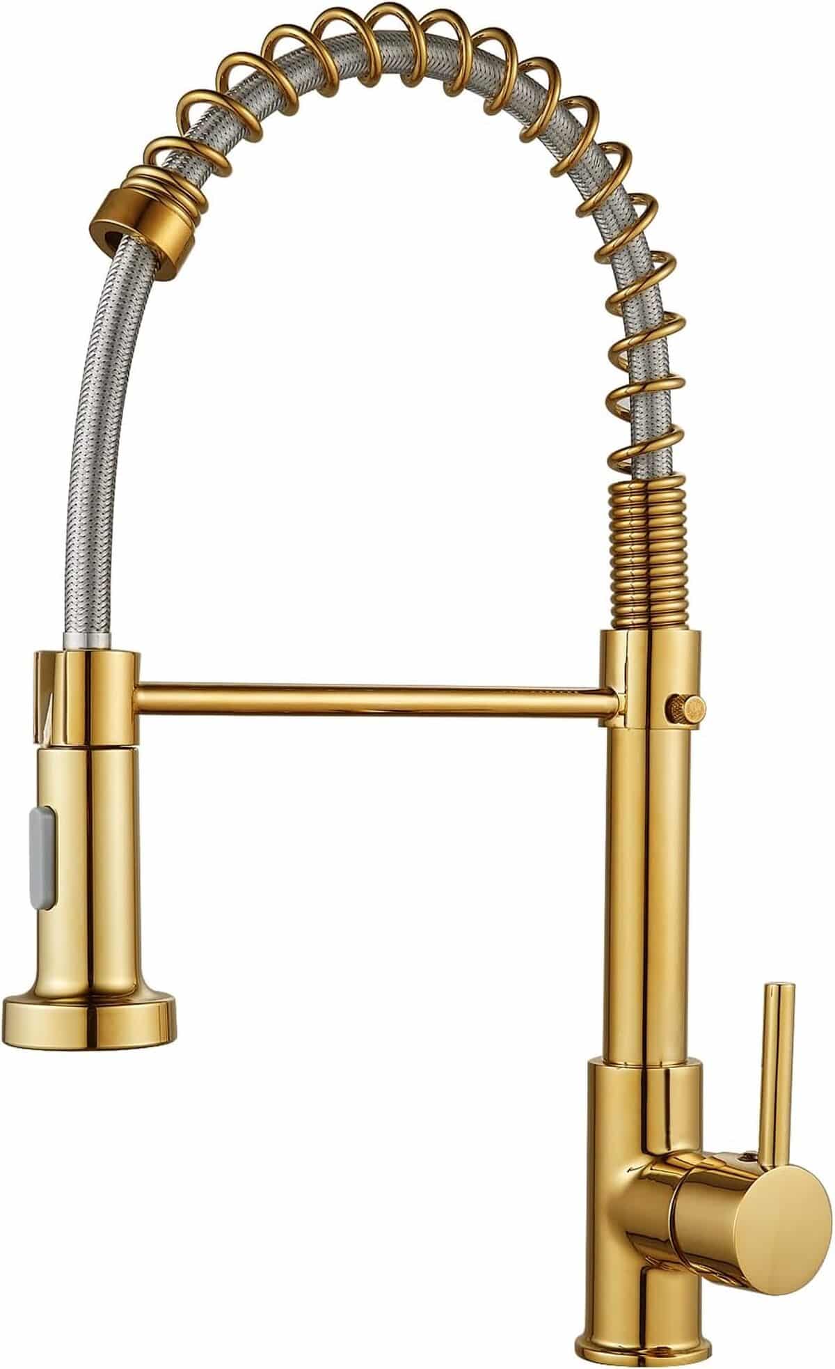 Test du robinet de cuisine FVITA doré : design et praticité