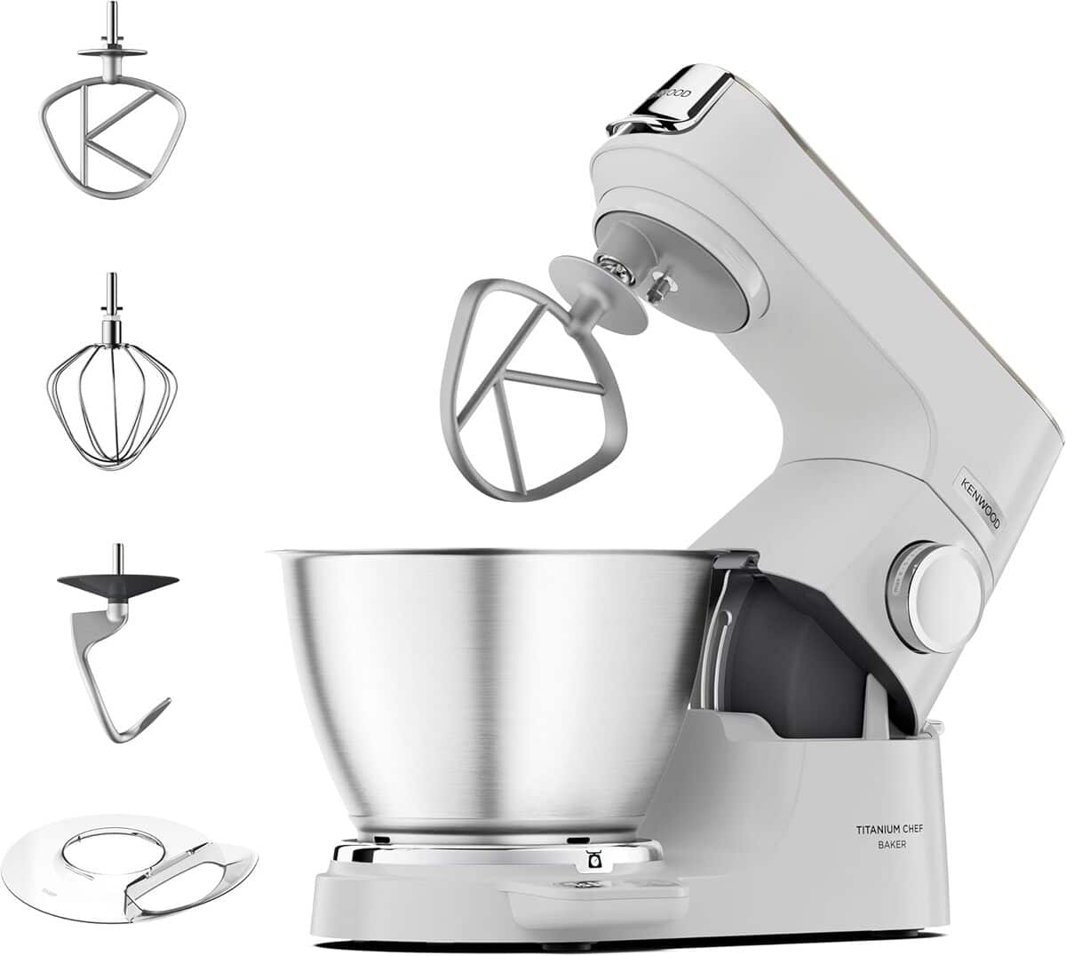 Test du robot pâtissier Kenwood Titanium Chef Baker KVC65.001WH