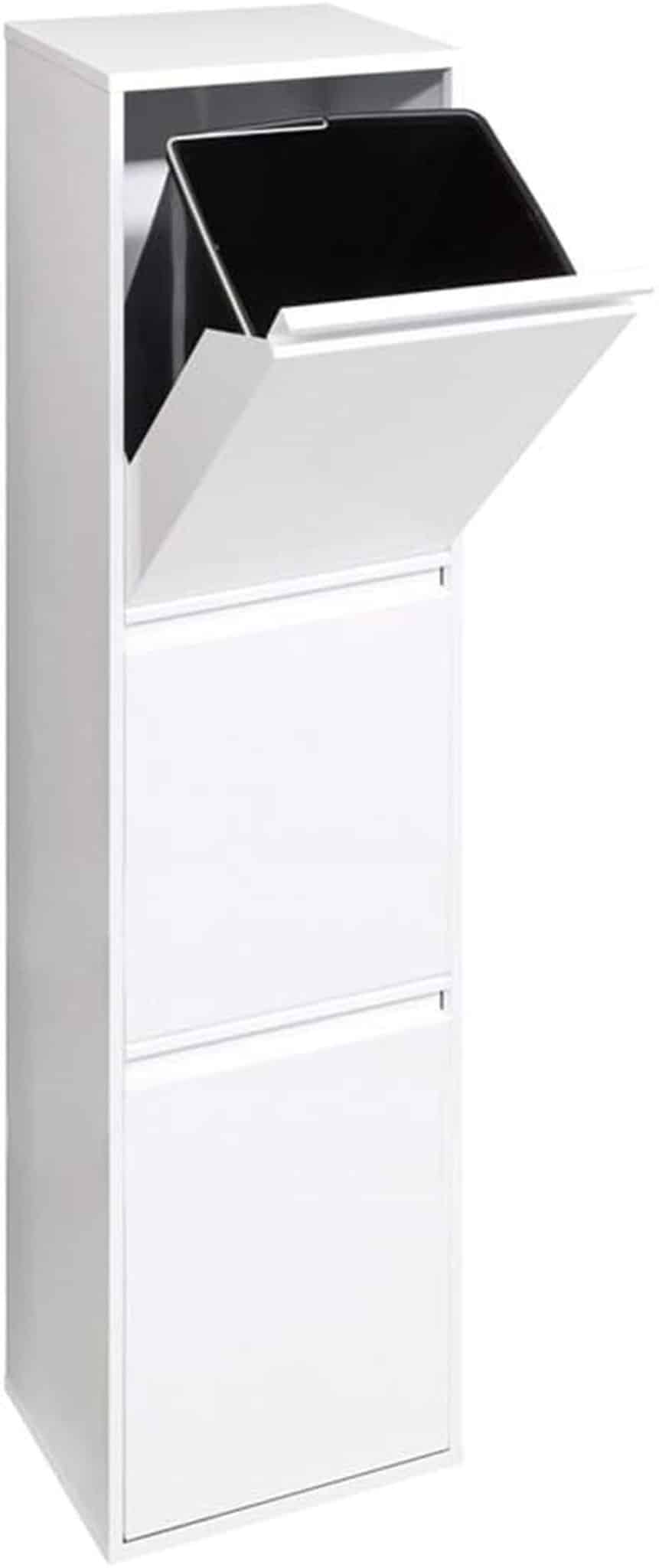 Test de la poubelle de recyclage Arregui Basic CR301-B : 3 bacs pratiques en cuisine