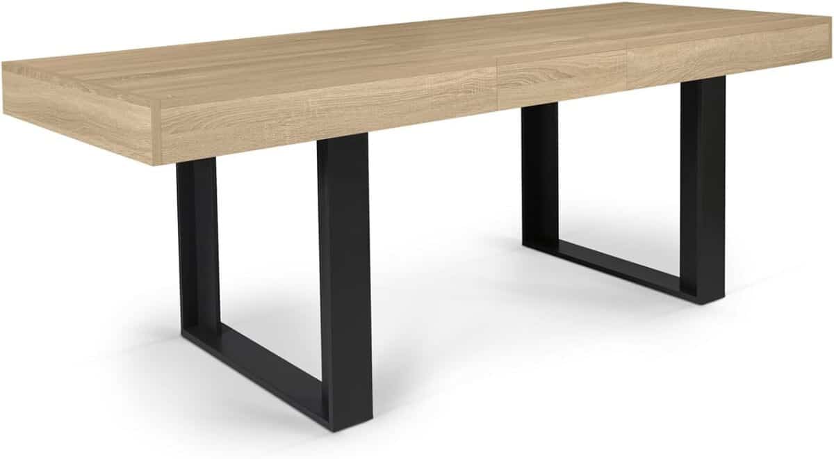 Avis sur la table extensible Phoenix d'IDMarket : design et convivialité assurés