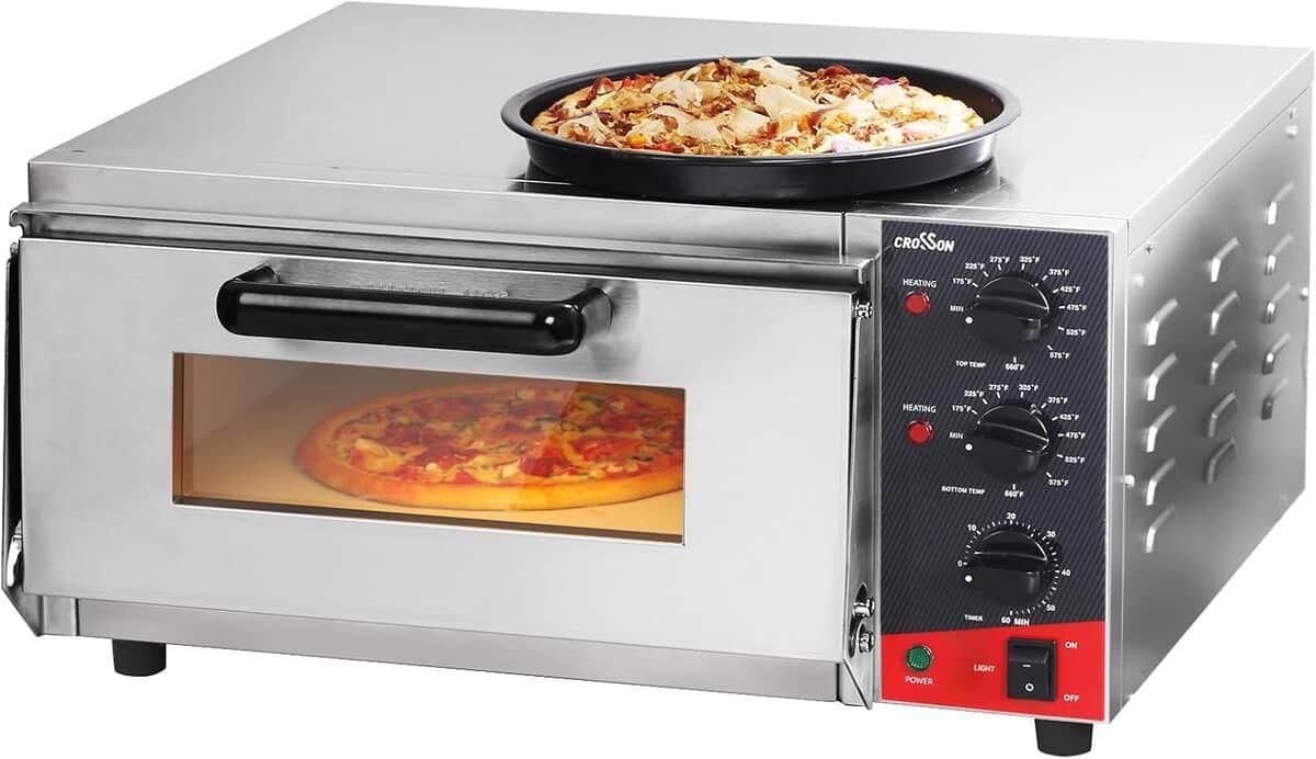 Test du four à pizza électrique CROSSON : performances professionnelles