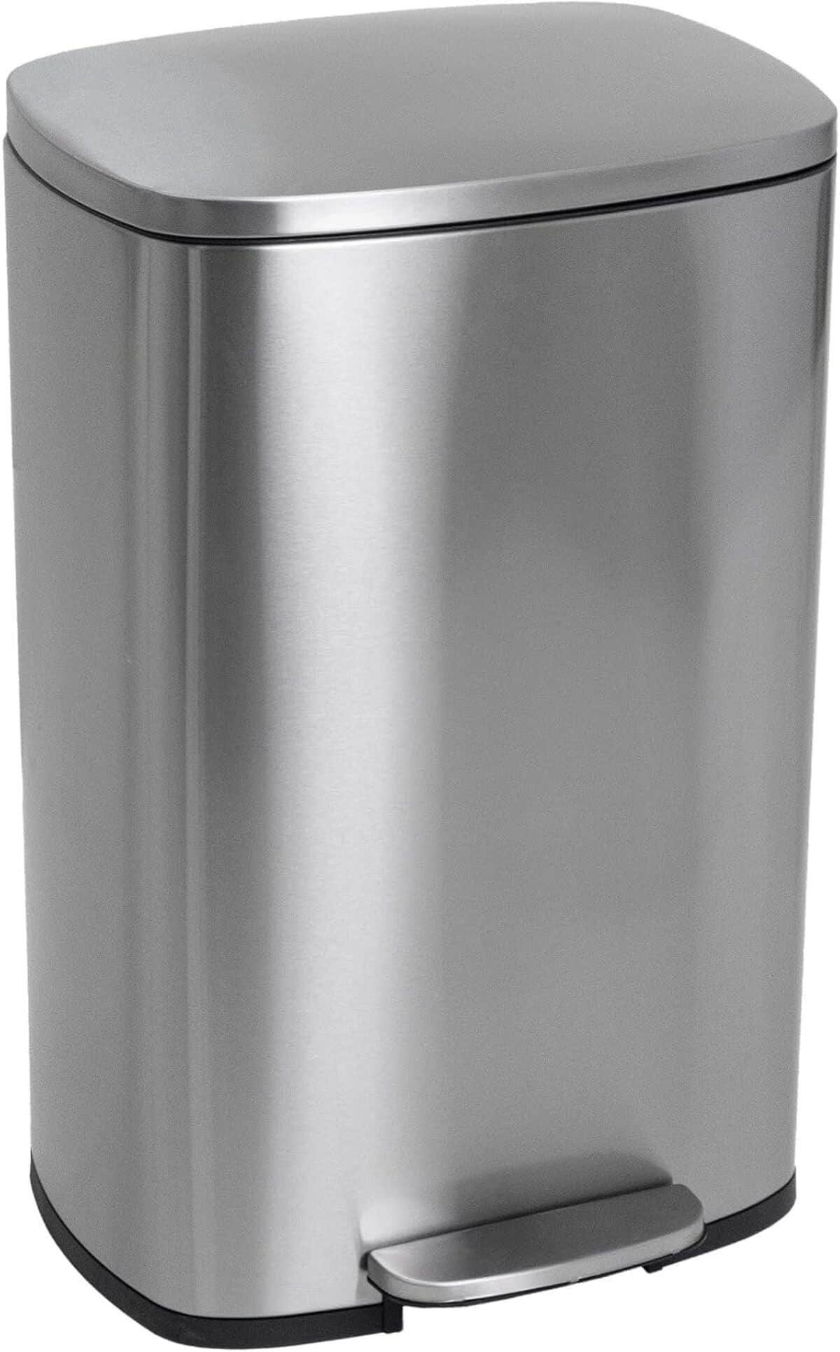 Test : poubelle de cuisine ADMIRAL à pédale en inox