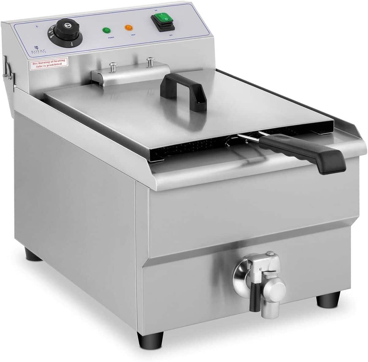 Test de la friteuse électrique Royal Catering RCEF 16EB