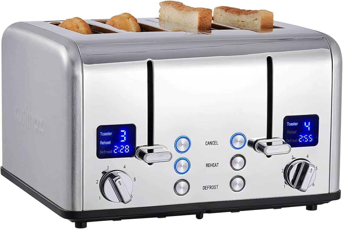 Test du grille-pain Cusimax 4 tranches : pratique et polyvalent