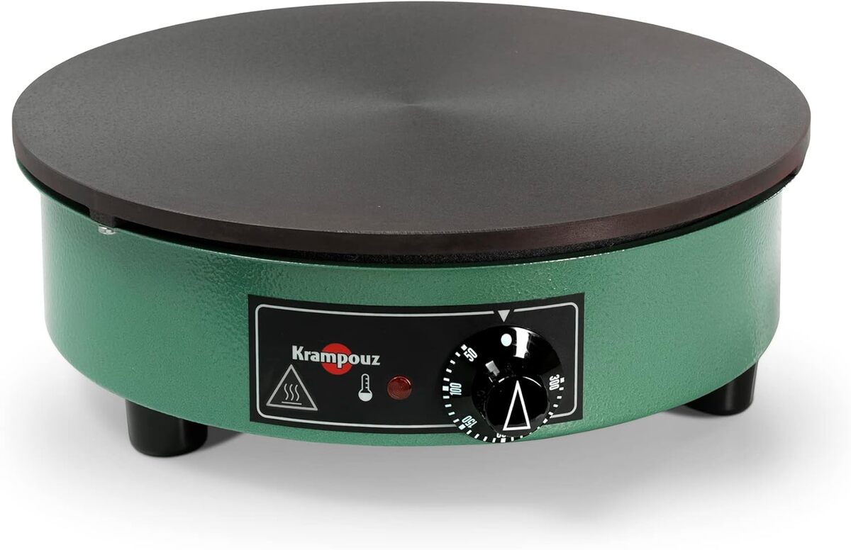Test Krampouz crêpière électrique Billig Ø40 CEBPA4AO