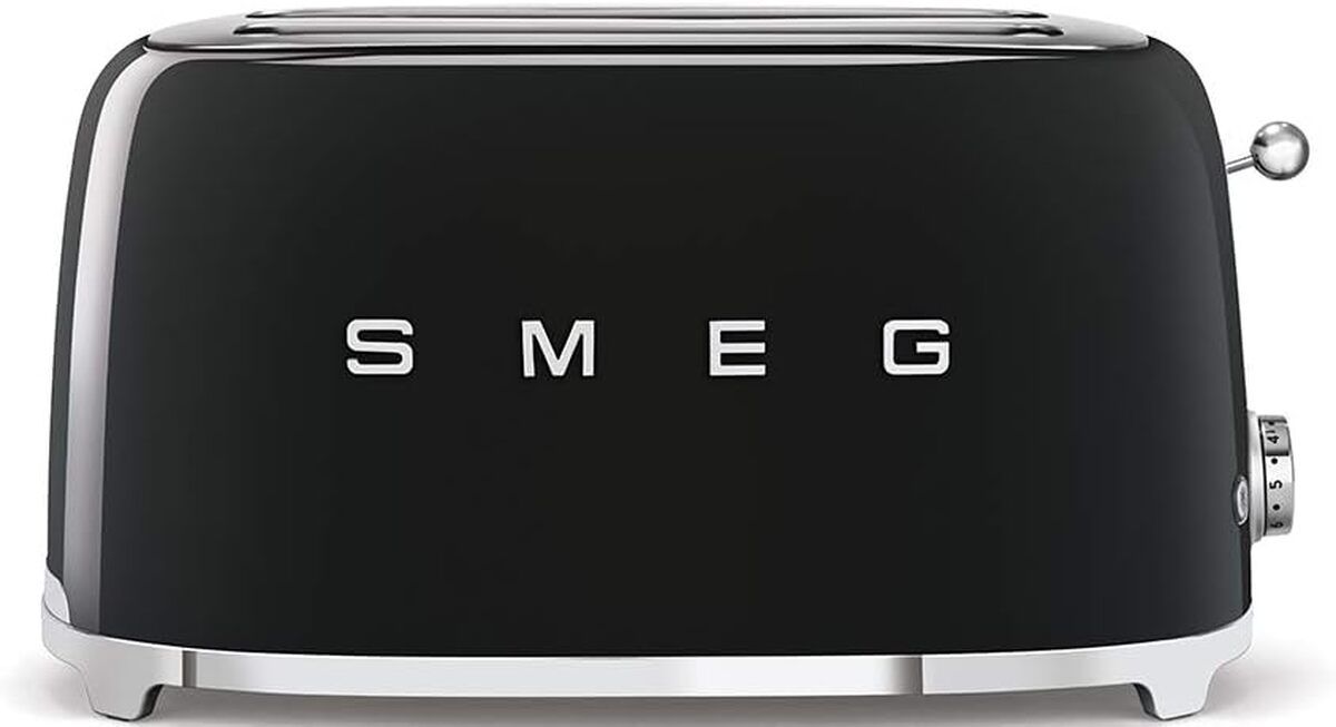 Test du grille-pain Smeg TSF02BLEU : efficacité et style noir