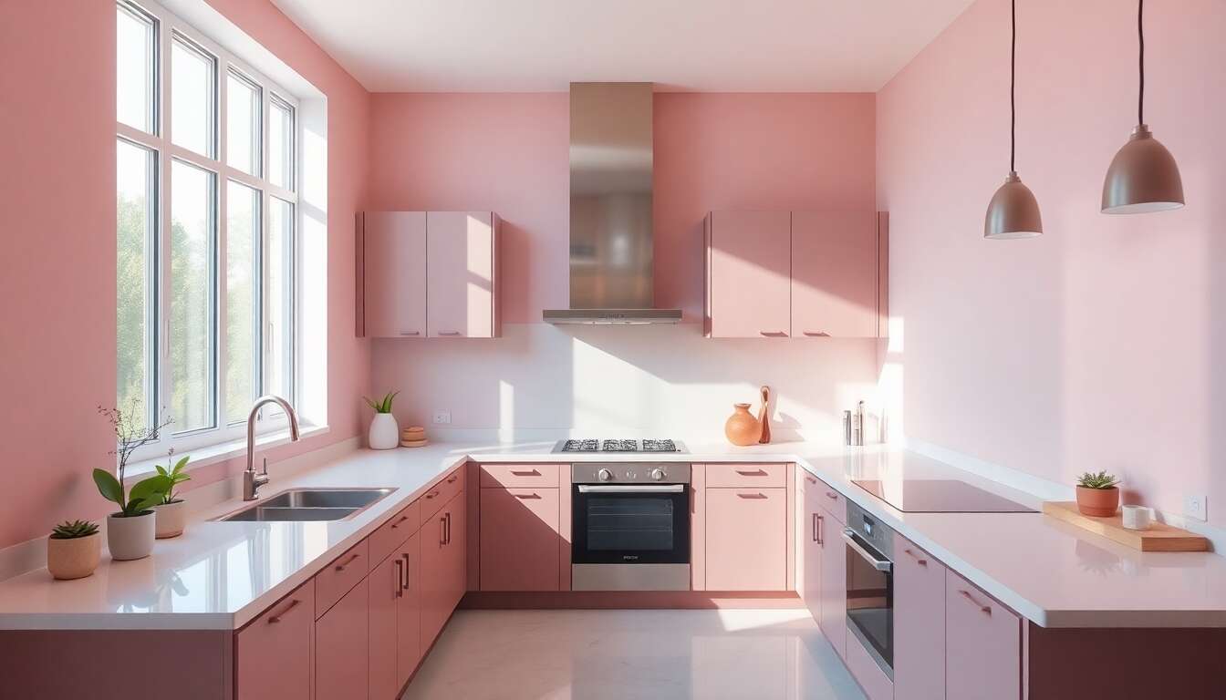 Cuisine rose : tendances et inspirations colorées