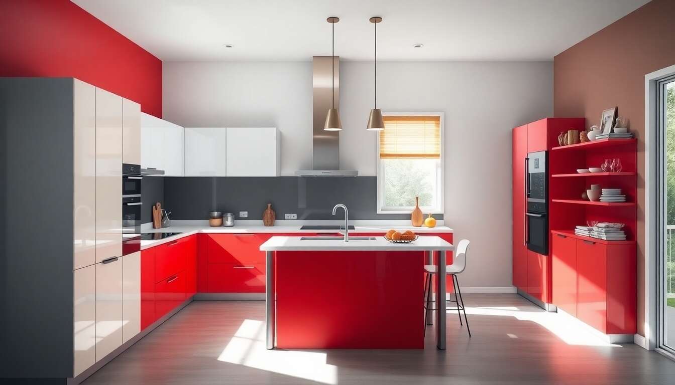 Couleurs audacieuses pour dynamiser votre espace