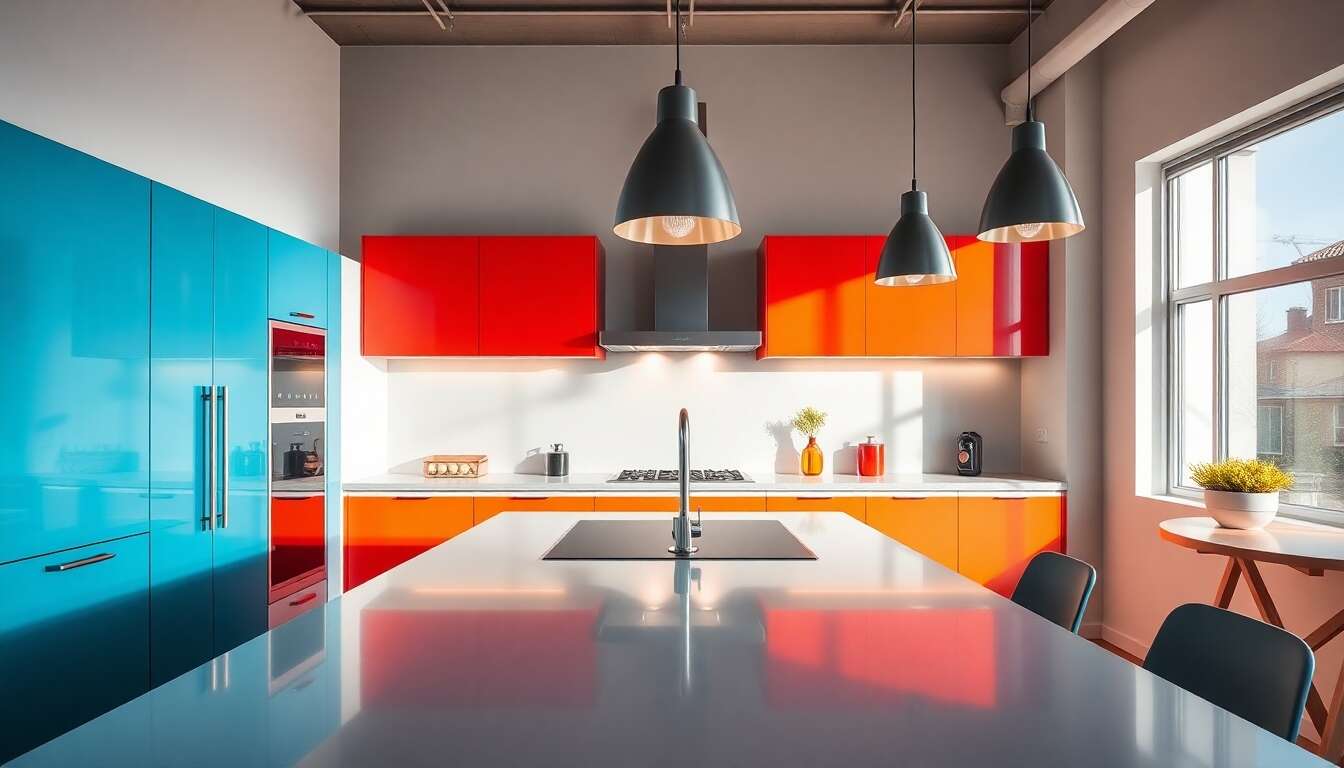 Changer l'ambiance par les couleurs audacieuses