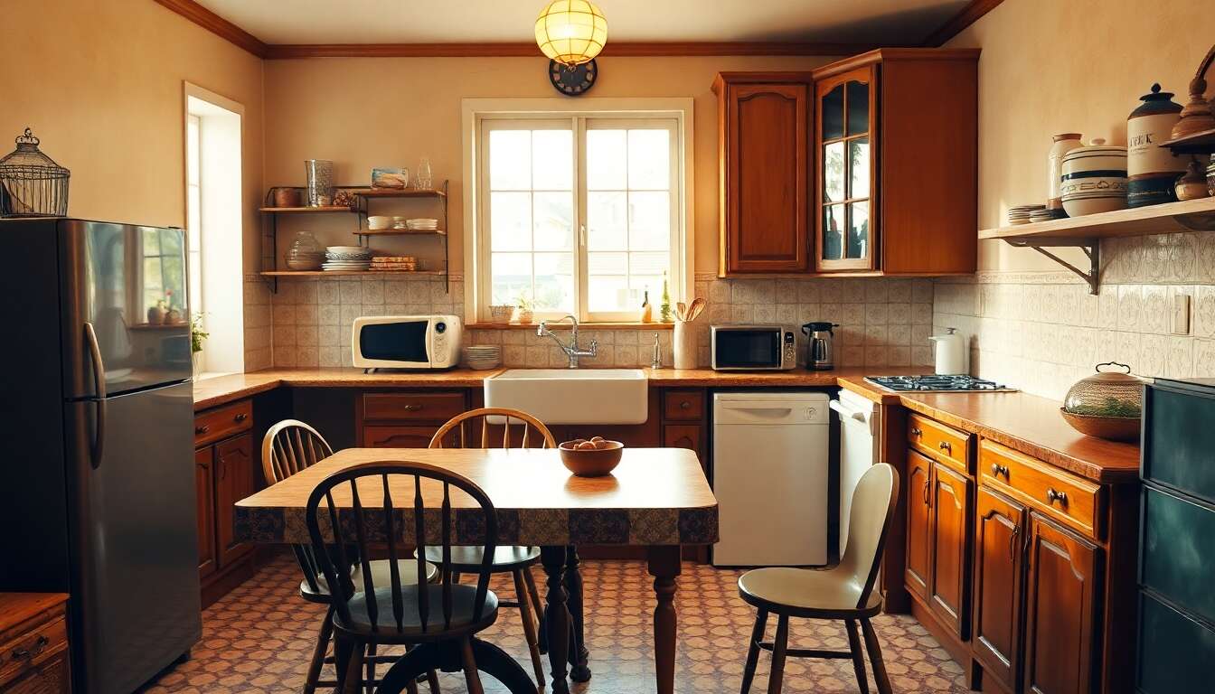 Le mobilier incontournable pour une ambiance r&eacute;tro