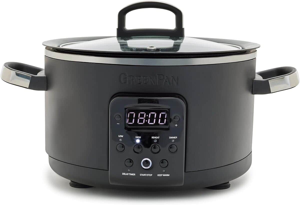 Test de la mijoteuse GreenPan Bistro Noir : performance et polyvalence
