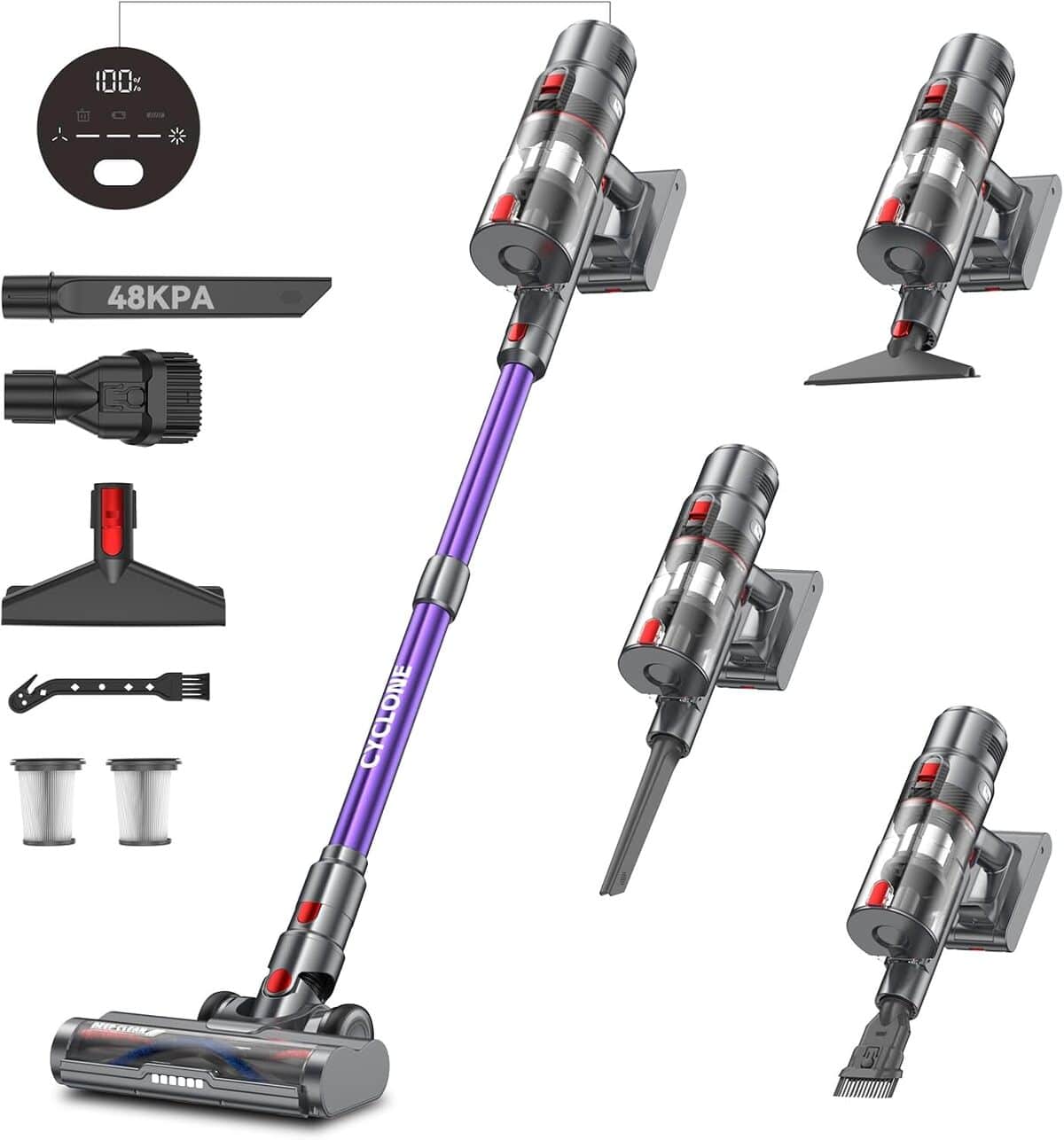 Test de l'aspirateur balai sans fil aujun J10 : performance et praticité