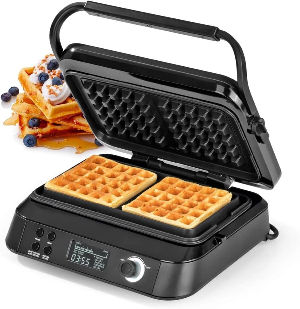 Test du gaufrier N8WERK Premium Midnight Edition : l'art de la gaufre aérienne