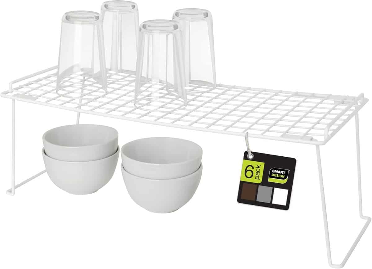 Test de l'étagère empilable Smart Design : organisation pratique pour votre cuisine