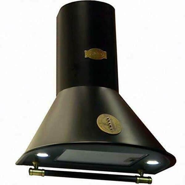 Kaiser 9423 Be Rétro Hotte aspirante murale 90 cm,Hotte murale, Luxe fabricant Kaiser, 3 vitesses .910m³/h,Eclairage LED, Hotte, Timer,Gagnants German Brand Award 2018,Hotte cheminée [Classe énergétique A]