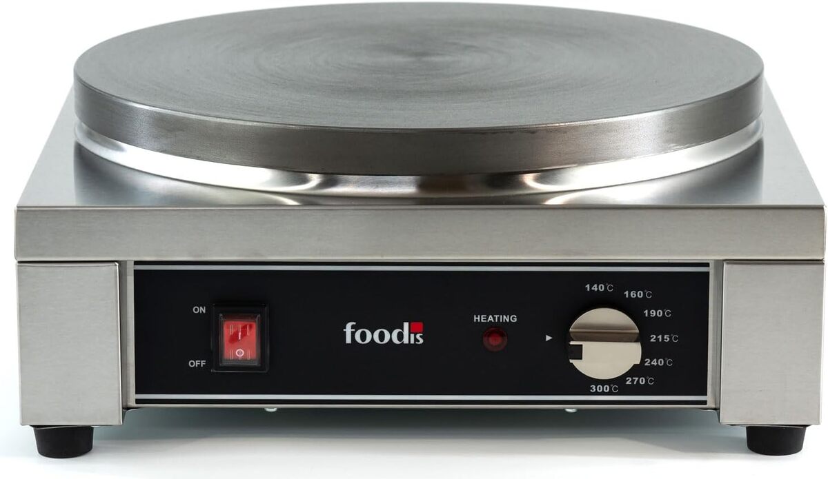 Test de la crêpière professionnelle foodis 2700W : un appareil performant pour des crêpes parfaites