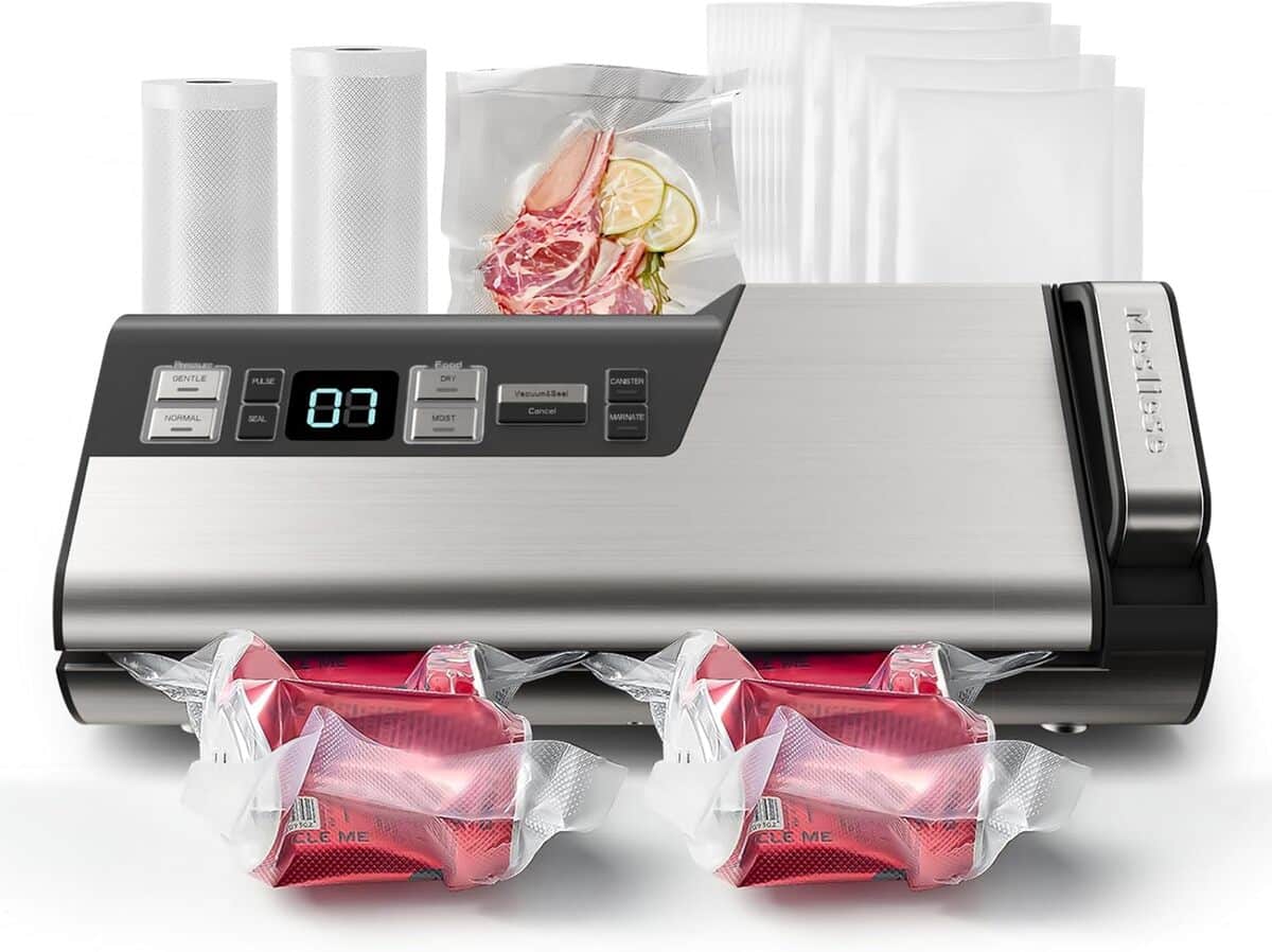 Test de la machine à emballer sous vide Mesliese : performance et praticité