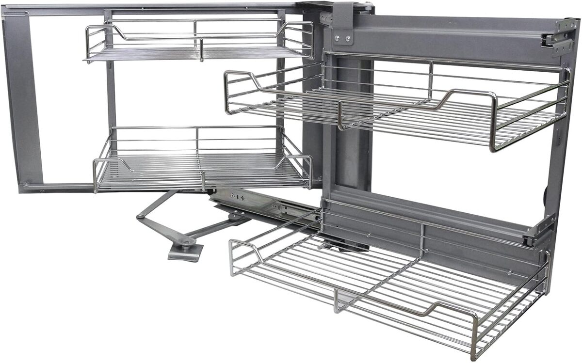Test : paniers coulissants kukoo en métal pour placard