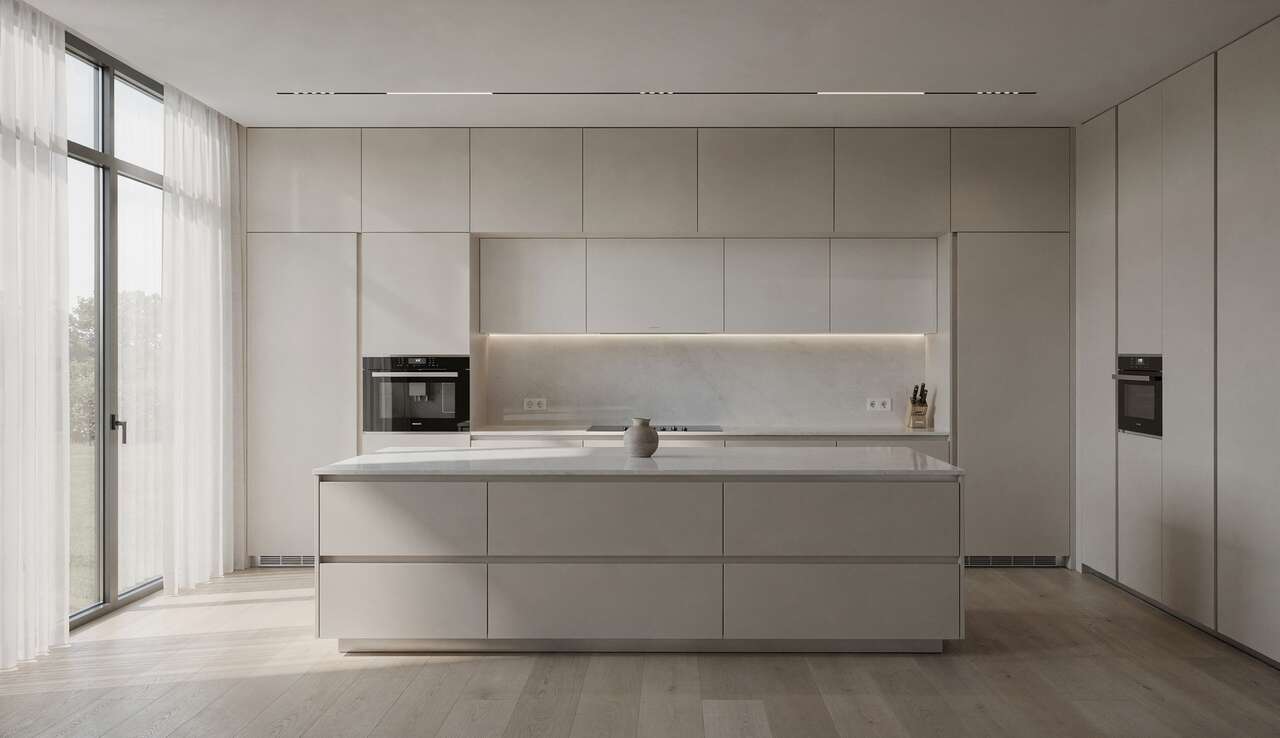 Cuisine sans poignée : tendance design et praticité