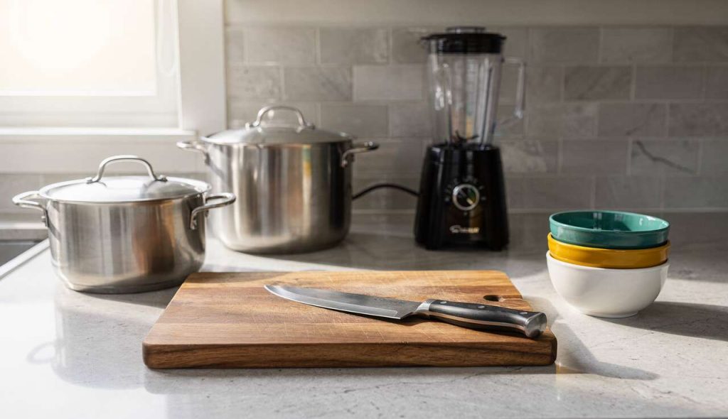 Les ustensiles indispensables pour votre cuisine