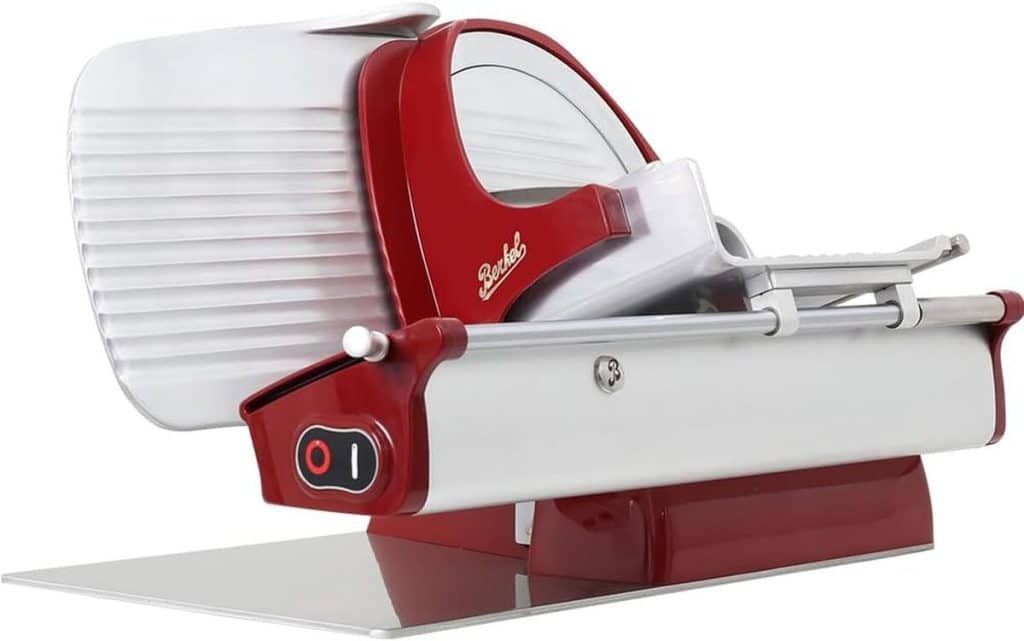 Test Berkel Home Line 250 : trancheuse alimentaire rouge 25, 4 cm