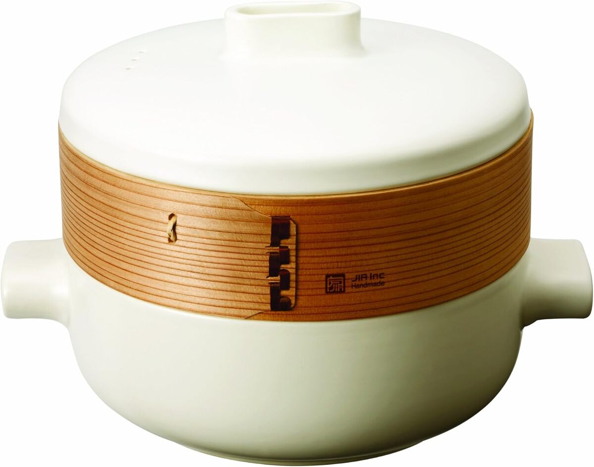 Test : cuit-vapeur steamer en céramique de JIA Inc.