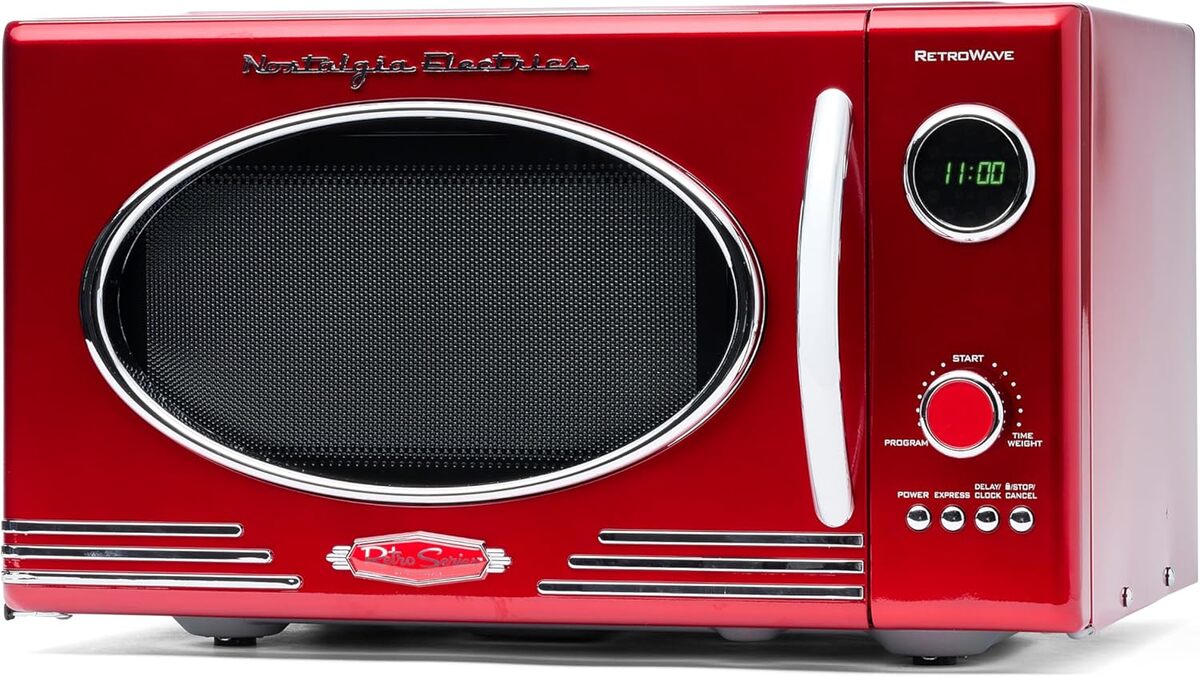Test du micro-ondes rétro Nostalgia : un concentré de style et de performance