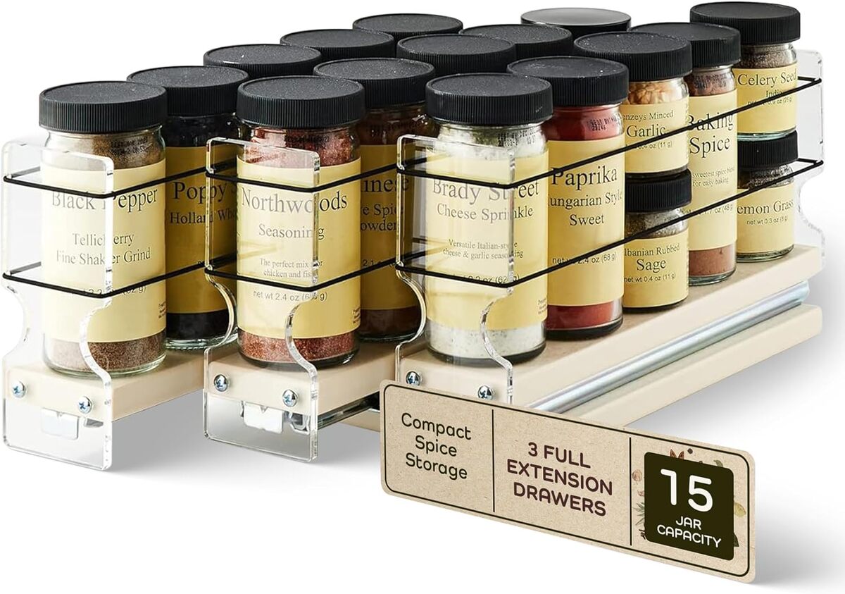 Test du range-épices Vertical Spice 222 x 1 x 11 : accès facile et capacité unique