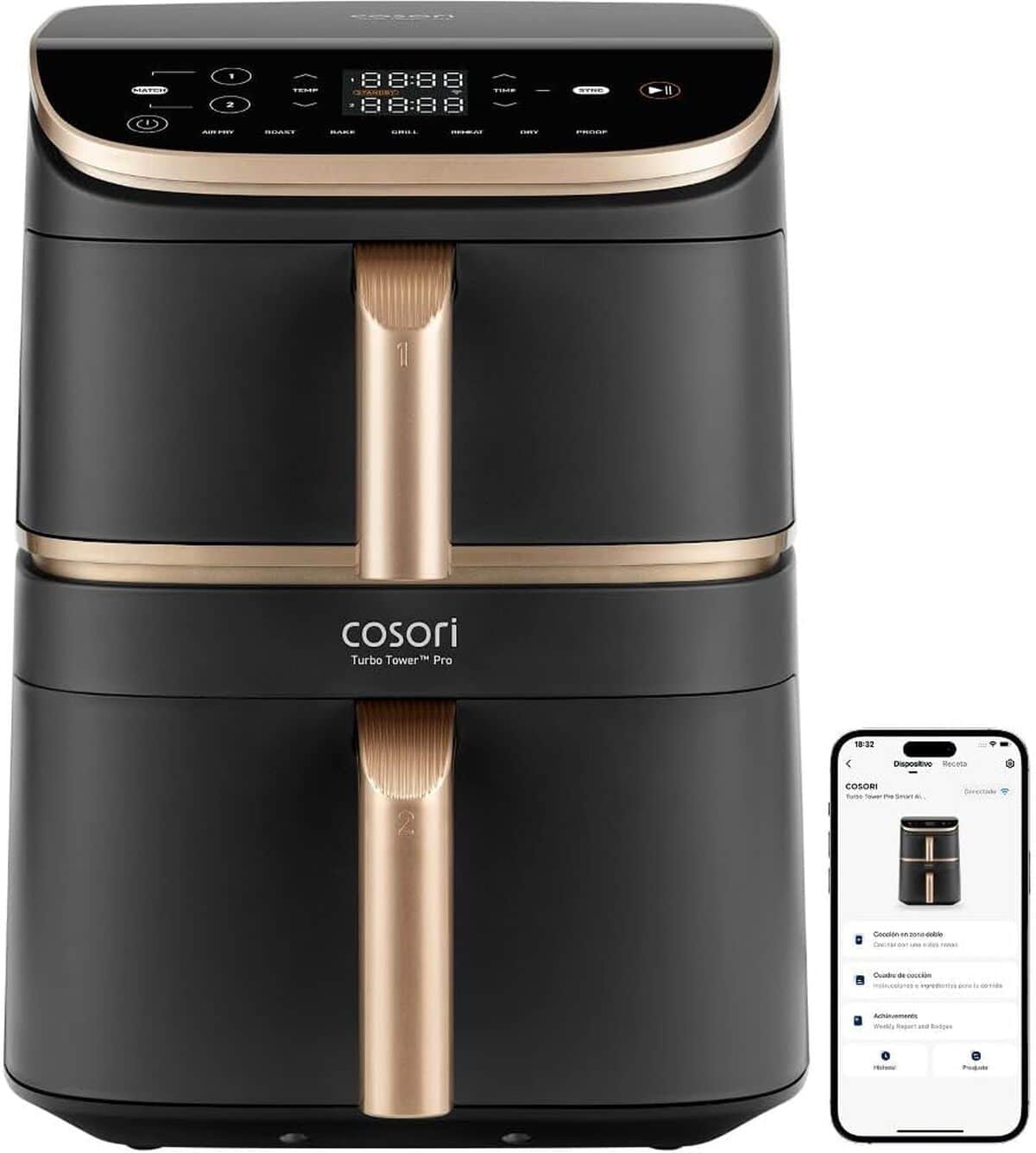 Test de la friteuse à air COSORI Turbo Tower 10, 8 L