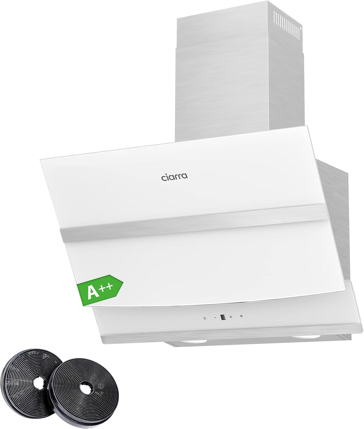 Test de la hotte aspirante CIARRA CBCW6736N : performance et design compact