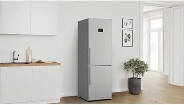 Découvrez notre test complet du réfrigérateur combiné Bosch KGN367ICT inox 321 L : un appareil alliant performance, design moderne et grandes capacités de stockage pour votre cuisine.