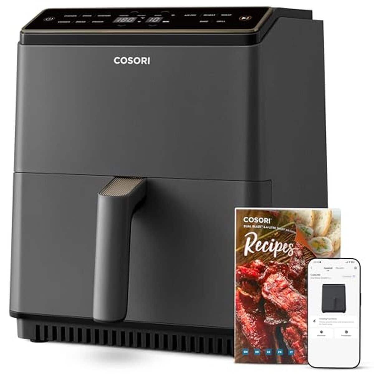 Test de la Cosori Air Fryer Dual Blaze 6.4L : friteuse sans huile polyvalente