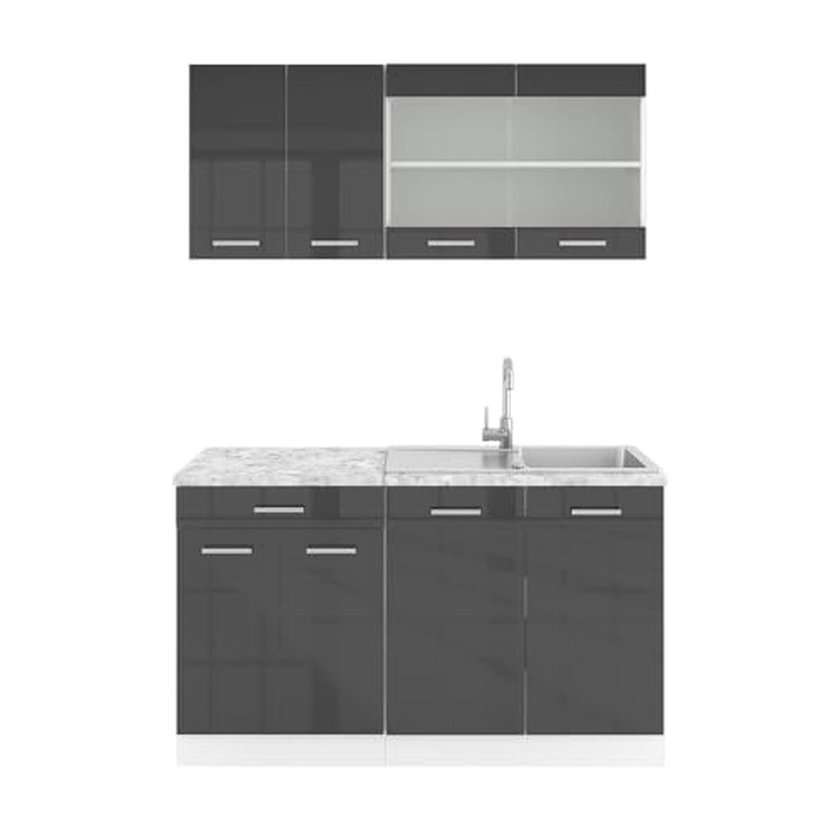 Test de la Vicco Cuisine R-Line anthracite 140 cm