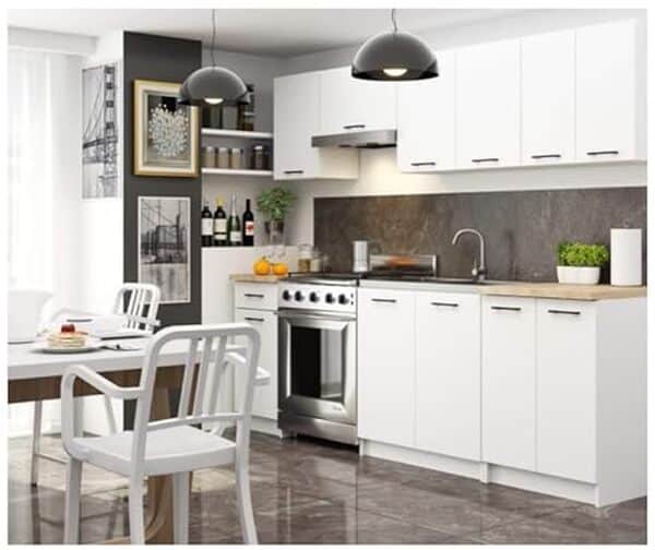 Découvrez notre test complet de la mini-cuisine BDW 240 cm en blanc : élégance, praticité et design. Optimisez votre espace avec cette solution compacte et moderne.