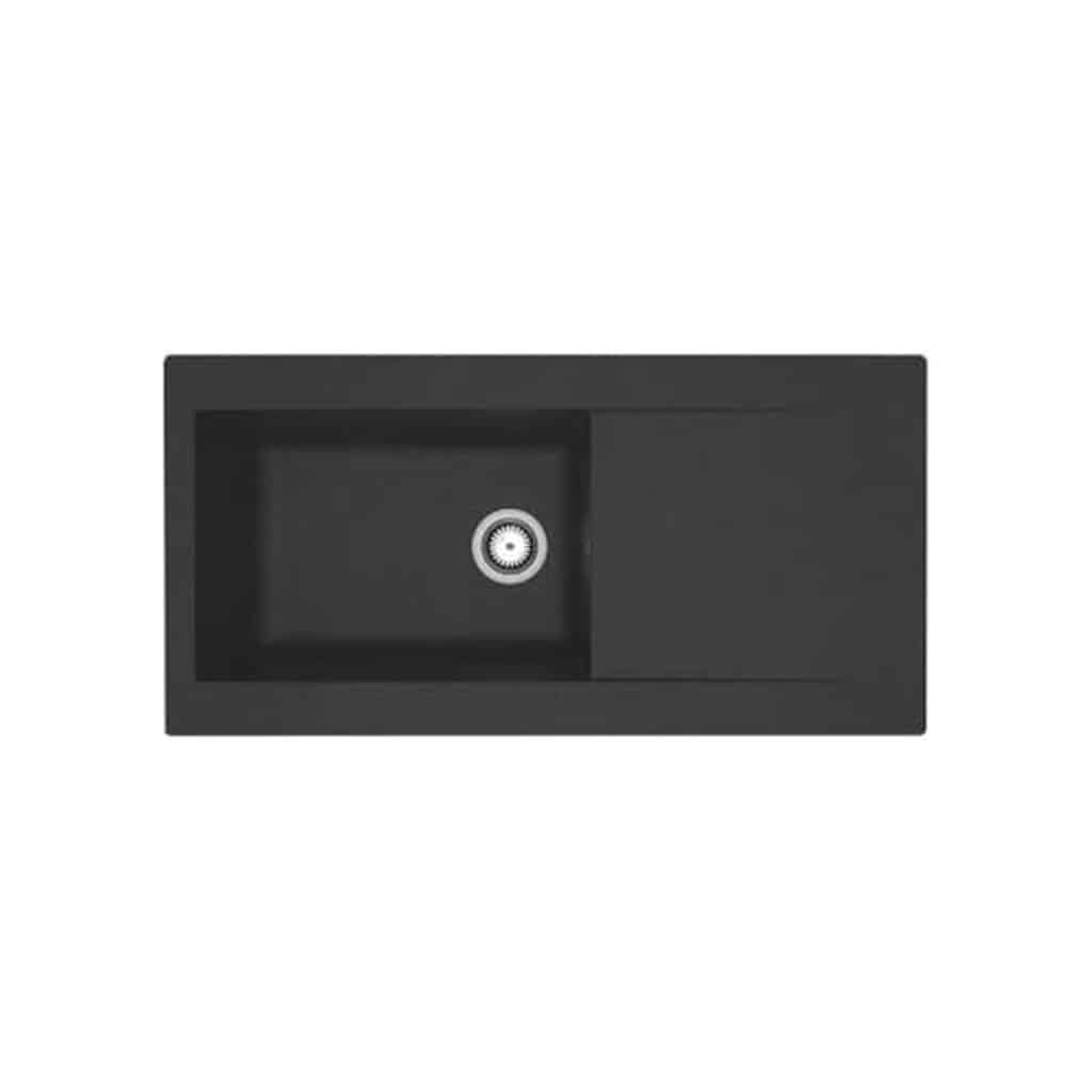 Test de l'évier Stradour Lierra 1C 1000 noir