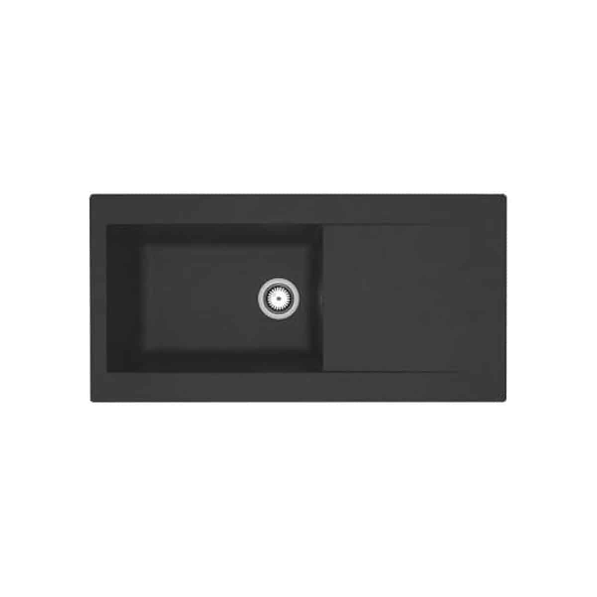 Test de l'évier Stradour Lierra 1C 1000 noir